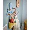 Kinder-Garderobe Onda – Tintenfisch aus MDF mit 6 Haken
