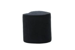 Kinderhocker Luma – Herzförmiger Hocker in Schwarz