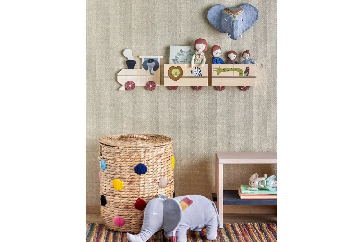 Kinderhocker Nina – Tritthilfe aus Buchenholz für Bad & Küche