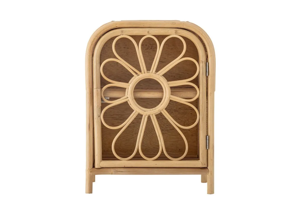Kinder-Kommode Ubud – Blumenform aus natürlichem Rattan