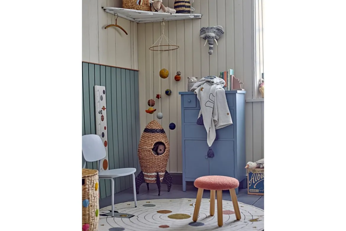 Kinder-Mobile „Cosmi“ – Bunte Baumwolle
