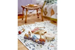 Kinder-Quilt „Liora“ – Bunte Baumwolldecke