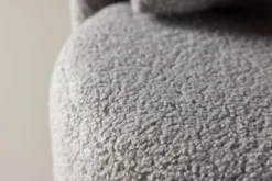 Kindersessel Lunno – Kuscheliger Teddy-Sessel in Grau