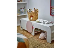 Kinder Sitzbank Rob - Elefanten-Sitzbank mit Stauraum & Regalfächern