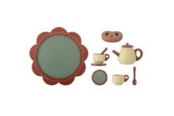 Kinder Spielset Betty – 9-teiliges Tee-Spielset aus Holz für Kinder