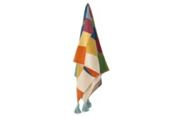Kindertagesdecke Palma – Bunte Decke aus recycelter Baumwolle