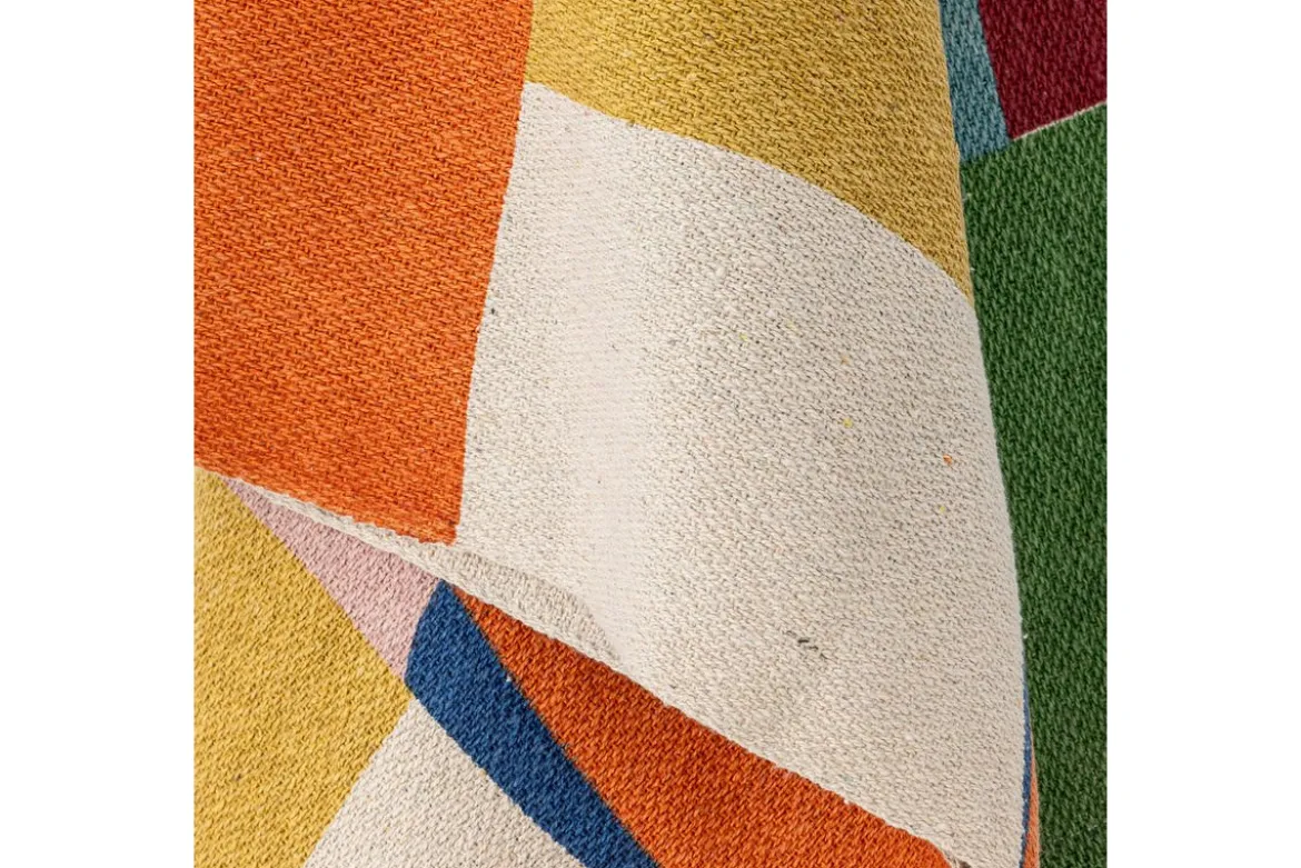 Kindertagesdecke Palma – Bunte Decke aus recycelter Baumwolle