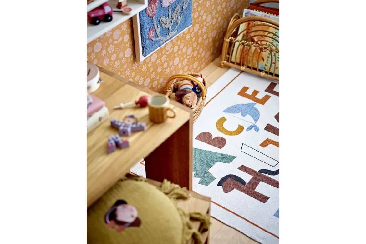 Kinder-Teppich „ABC Friends“ – Bunter Baumwollteppich