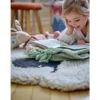 Kinderteppich Wolki – aus 100% Wolle in Schafsoptik
