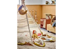 Kinder-Tipi Lumi – Naturfarbene Baumwolle