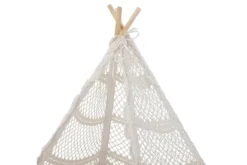 Kinder-Tipi Lumi – Naturfarbene Baumwolle