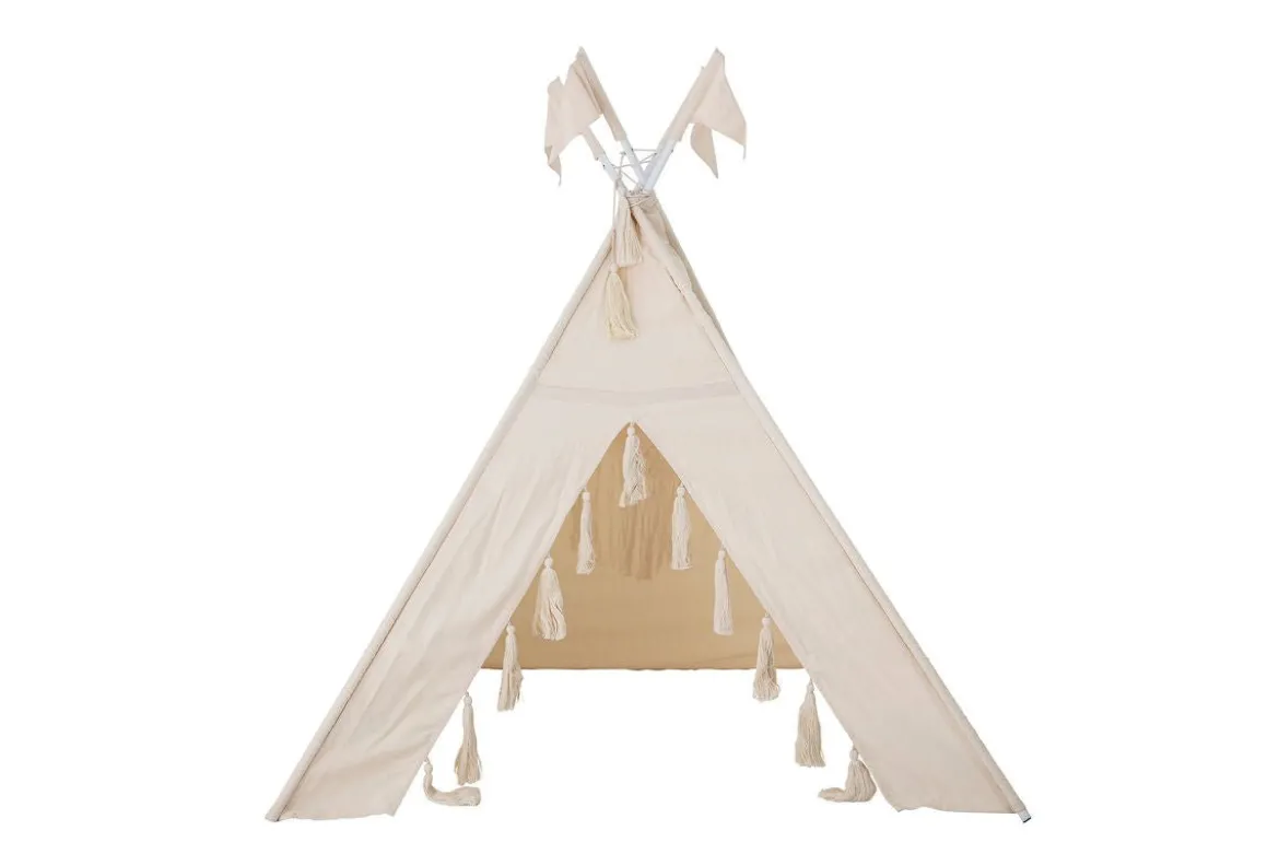Kinder Tipi Zelt Darlin – Spielzelt aus Baumwolle & Holz