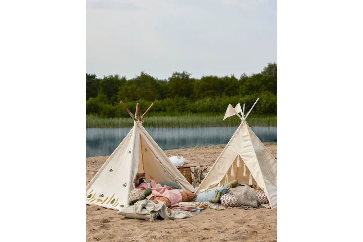 Kinder Tipi Zelt Darlin – Spielzelt aus Baumwolle & Holz