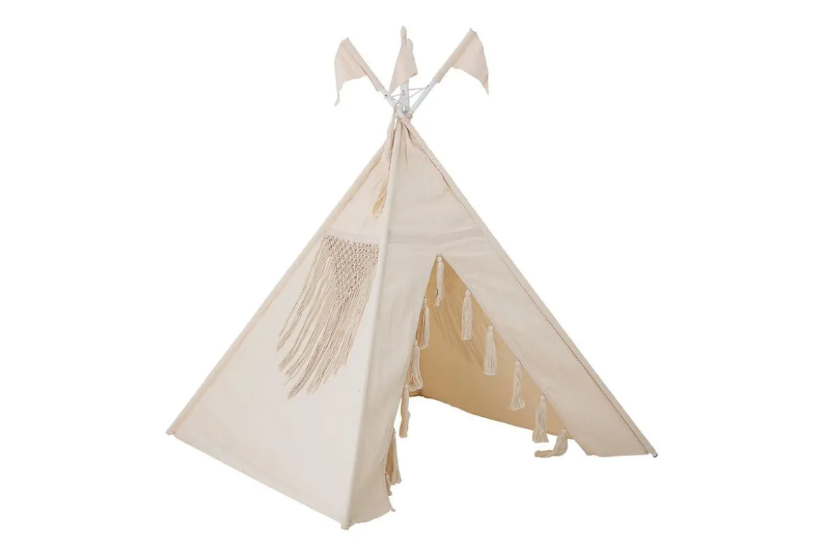 Kinder Tipi Zelt Darlin – Spielzelt aus Baumwolle & Holz