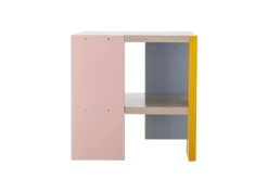 Kindertisch Justus - quadratischer Tisch aus FSC-MDF mit bunten Seiten