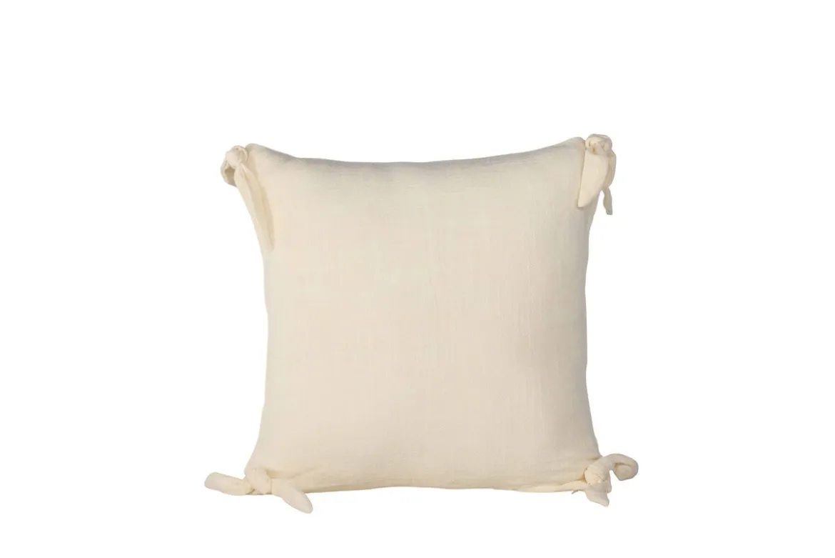 Kissenbezug Ambiente - 40x40 cm in Beige, Dunkelgrau und Weiß