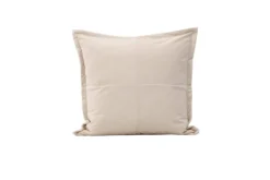Kissenbezug Budapest - 50x50 cm in Beige, Dunkelgrün und Braun