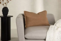 Kissenbezug Earth - 60x40 cm in Beige und Braun