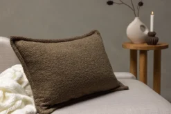 Kissenbezug Earth - 60x40 cm in Beige und Braun