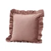 Kissenbezug Essence - 50x50 cm in Beige, Rosa und Weiß