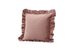 Kissenbezug Essence - 50x50 cm in Beige, Rosa und Weiß