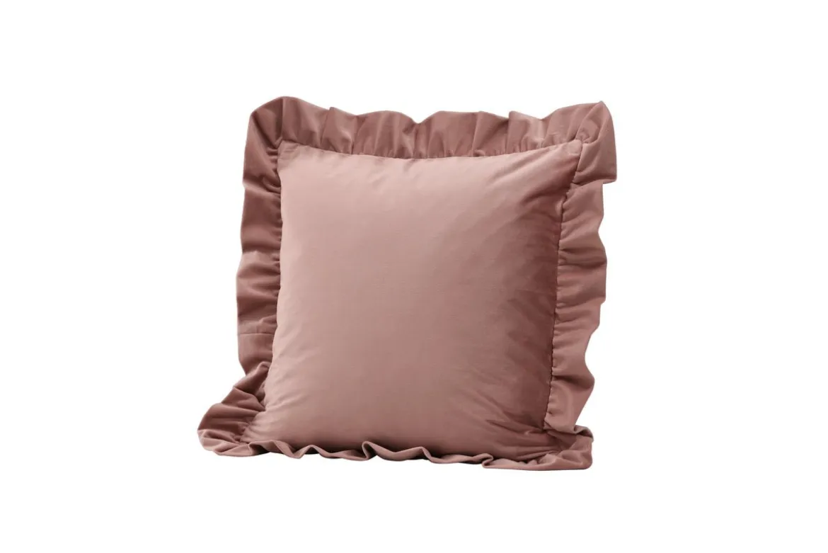 Kissenbezug Essence - 50x50 cm in Beige, Rosa und Weiß