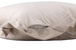Kissenbezug Essence - 50x50 cm in Beige, Rosa und Weiß