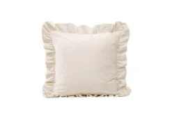 Kissenbezug Essence - 50x50 cm in Beige, Rosa und Weiß