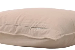 Kissenbezug Hygge - 50x90 cm in Braun, Beige und Weiß aus 100% Baumwolle