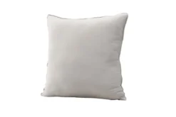 Kissenbezug Moments - 60x60 cm in Beige und Grau aus 100% Baumwolle