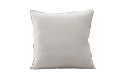 Kissenbezug Moments - 60x60 cm in Beige und Grau aus 100% Baumwolle