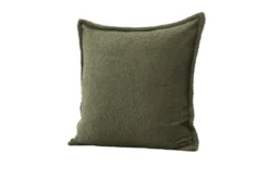 Kissenbezug Nature - 60x60 cm in Beige, Braun und Dunkelgrün