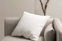Kissenbezug Relax - 50x50 cm in Beige, Grau und Weiß