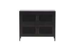 Kommode Berit – Industrial Design in Schwarz