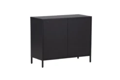 Kommode Berit – Industrial Design in Schwarz
