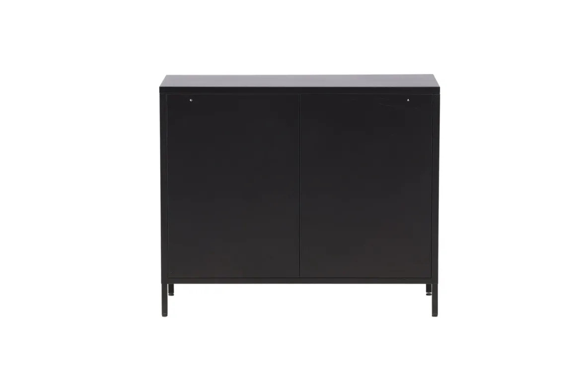 Kommode Berit – Industrial Design in Schwarz