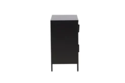 Kommode Berit – Industrial Design in Schwarz