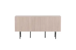 Kommode Elvesta – 150 cm, Whitewash oder Schwarz, Modern Skandi