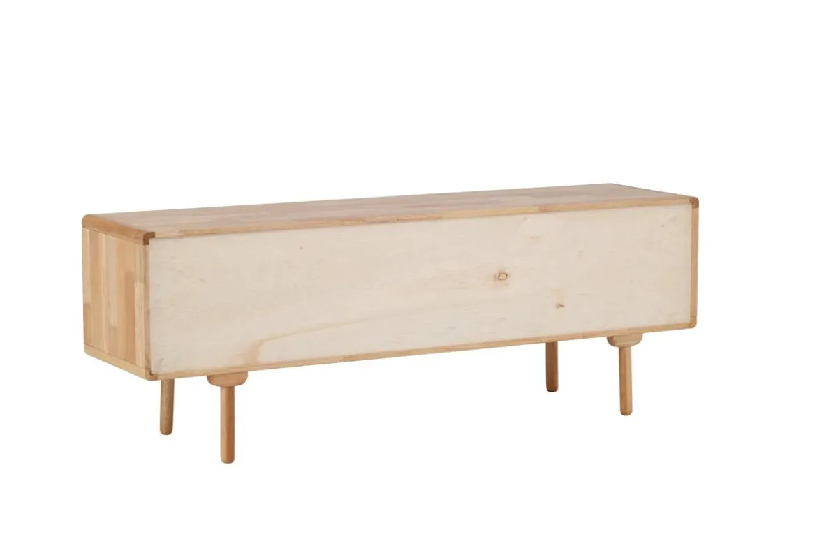 Kommode Feri - 180 cm Sideboard aus Gummibaumholz