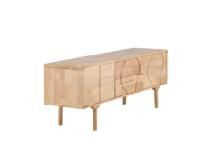Kommode Feri - 180 cm Sideboard aus Gummibaumholz