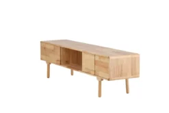 Kommode Janice - 200 cm Sideboard aus Gummibaumholz