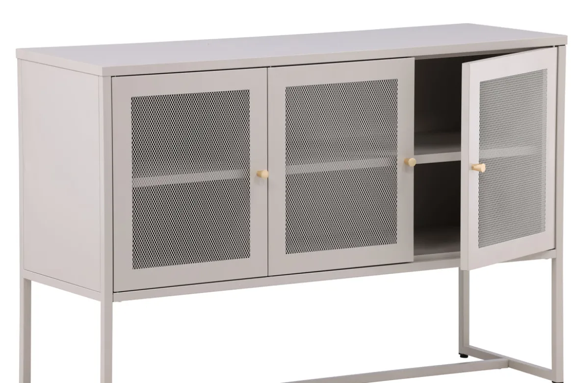 Kommode Marilo – Beige, Industrial-Modern mit Loft-Charme