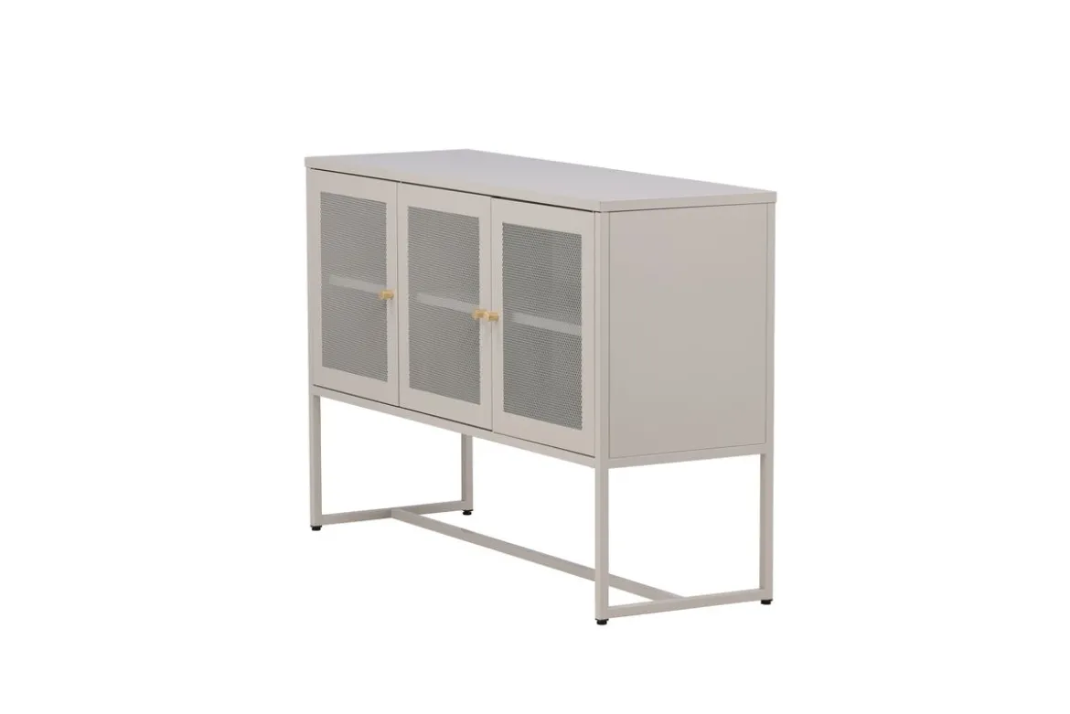 Kommode Marilo – Beige, Industrial-Modern mit Loft-Charme