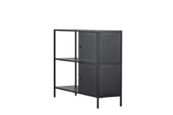 Kommode Varino – Schwarz, Minimal Industrial mit funktionaler Eleganz
