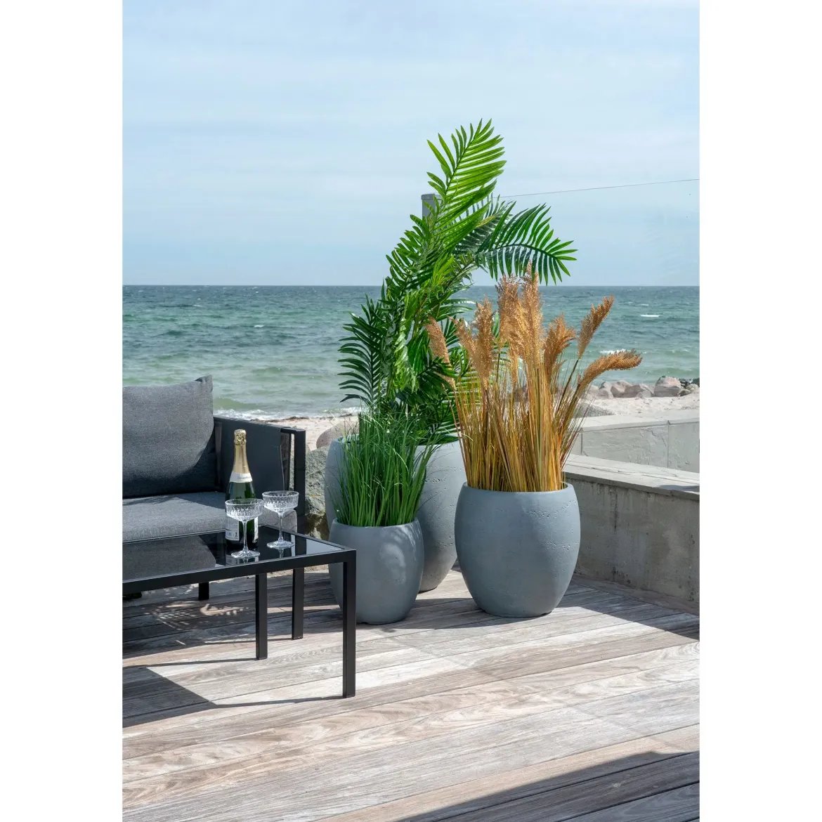 Kunstpflanze Areca Palm – 175 cm tropisches Flair für stilvolle Räume