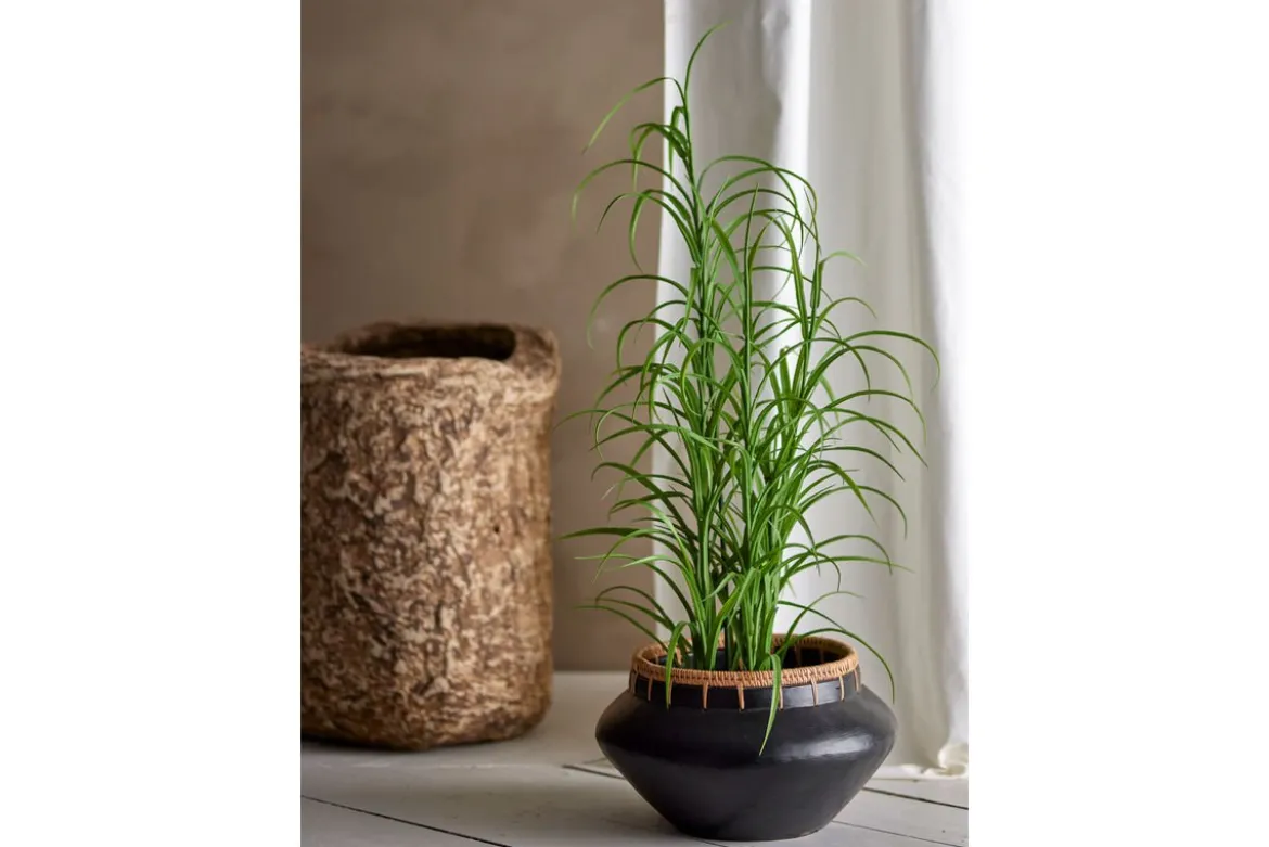 Kunstpflanze Botanic Grass - Höhe 92 cm moderner Gras-Look für ruhige, helle Räume