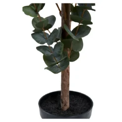 Kunstpflanze Eukalyptus – 120 cm eleganter Blattschmuck für dein Zuhause