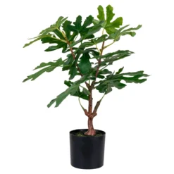 Kunstpflanze Feigenbaum – 60 cm mediterraner Charme für dein Zuhause