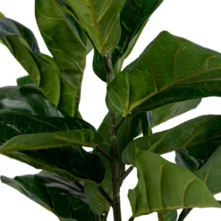 Kunstpflanze Fiddle Leaf Tree – 100 cm eleganter Hingucker mit großen Blättern