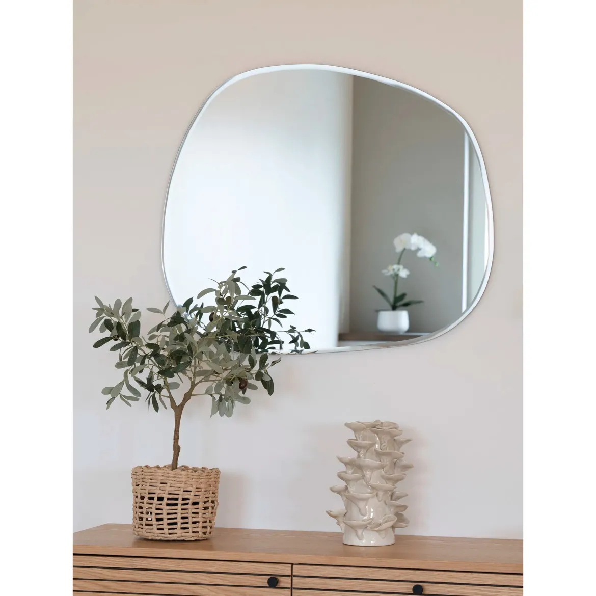 Kunstpflanze Olivenbaum – 61 cm mediterraner Charme für dein Zuhause